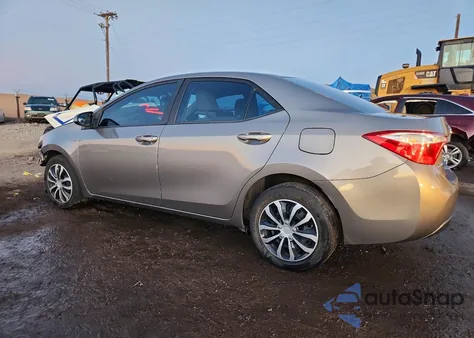 2014 Toyota Corolla L из США, поврежденный, VIN 5YFBURHE7EP067743